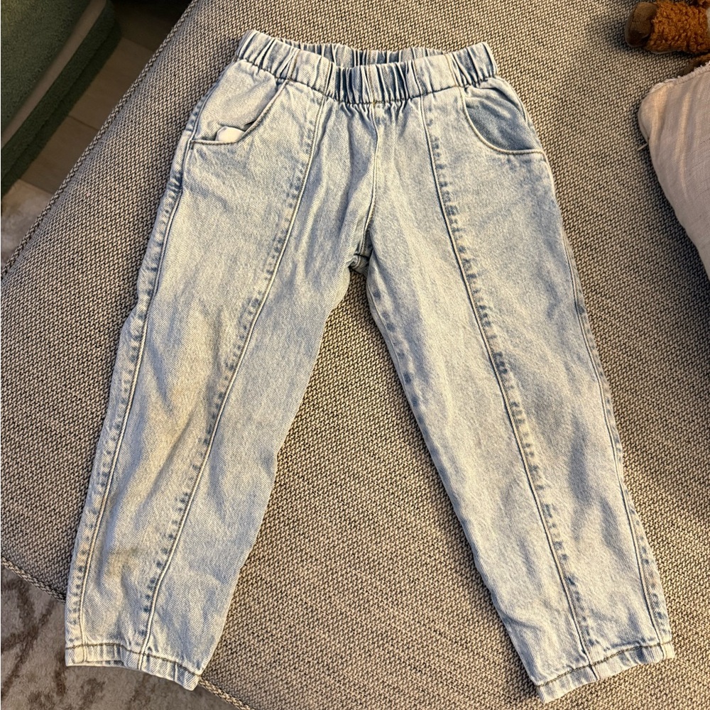 Cat & Jack Light Blue Elastic Waist Denim Pants